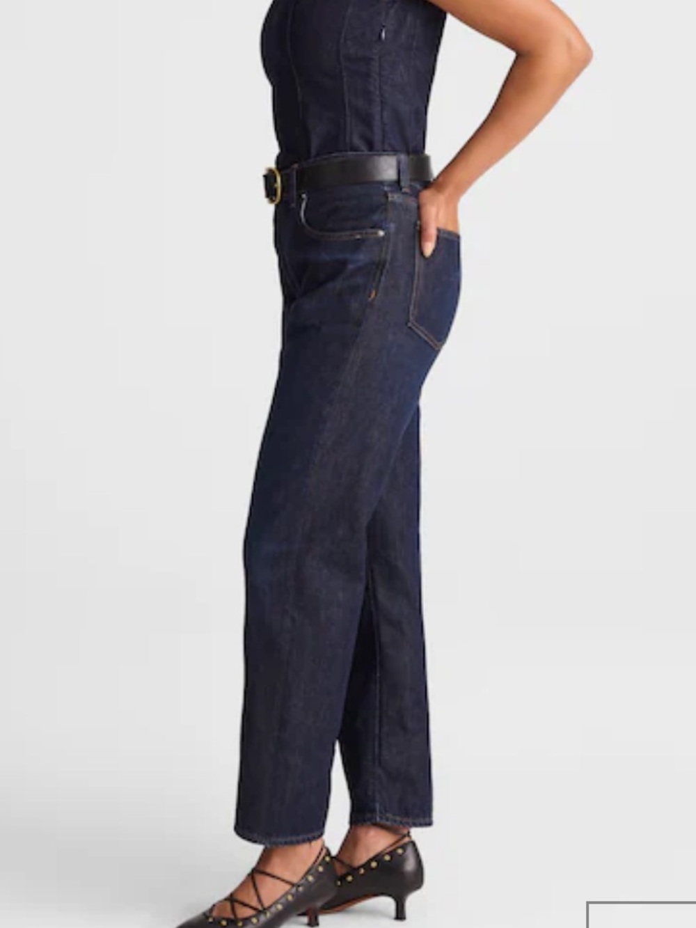 Madewell - The Curvy Dean Easy Straight Jean
